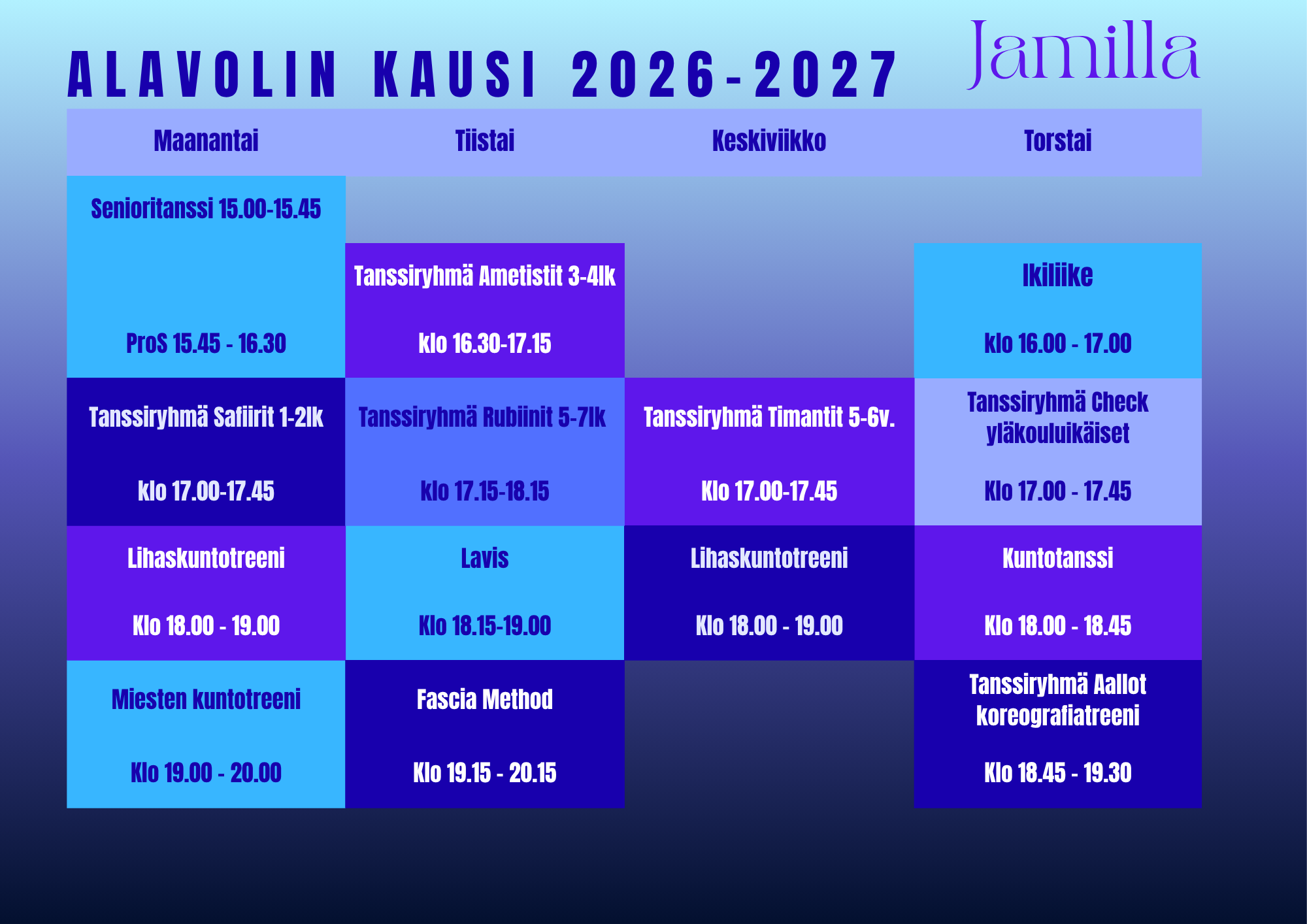 Alavolin kausi 26-27 Jami